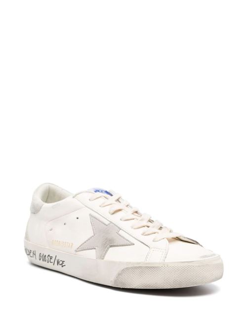 Sneaker in vitello bianco sporco toppa con stella Golden Goose | GMF00102F00535911166